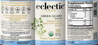 Green Guard label