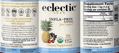 Infla-Prin label