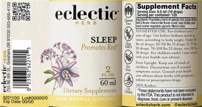 Sleep label