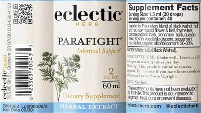 ParaFight label
