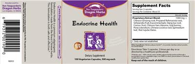 Endocrine Health label