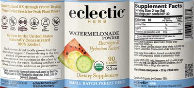 Watermelonade label