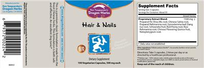 Hair & Nails label