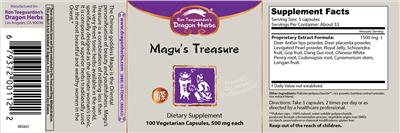 Magu's Treasure label