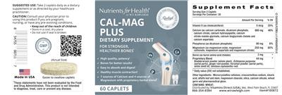 Cal-Mag Plus label
