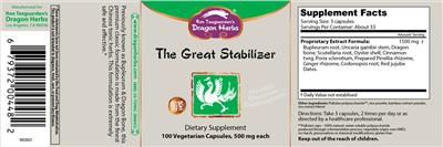 The Great Stabilizer label