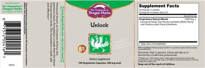 Unlock label