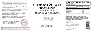 Super Formula #1 OC-Classic label
