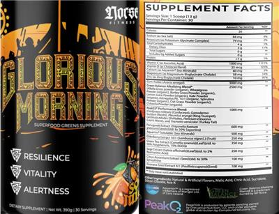 Glorious Morning label