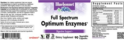 Full Spectrum Optimum Enzymes label
