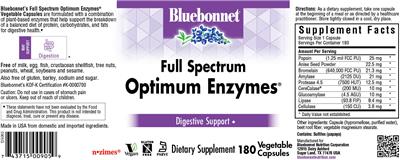 Full Spectrum Optimum Enzymes label