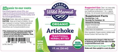 Artichoke Extract label