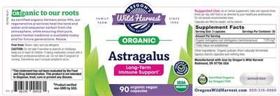 Astragalus label