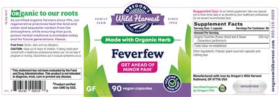 Feverfew label