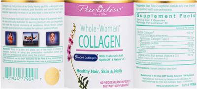 Whole-Woman Collagen label