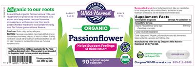 Passionflower label