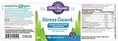 Stress Guard label