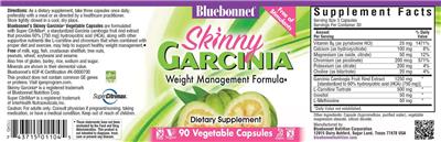 Skinny Garcinia label