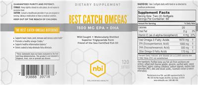 Best Catch Omegas label