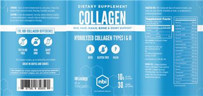 Collagen Unflavored label
