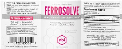 FerroSolve label