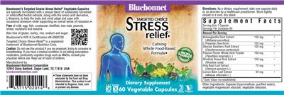 Stress Relief label