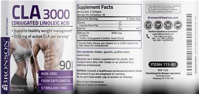CLA 3000 label