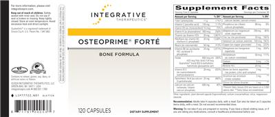Osteoprime Forte label