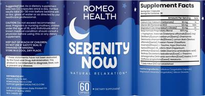 Serenity Now label