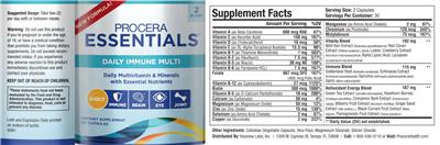 Daily Immune Multi label
