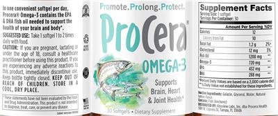 Omega-3 label