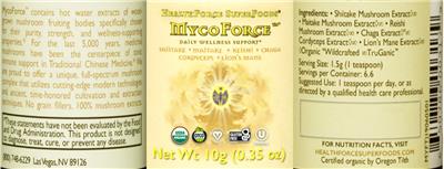 MycoForce label