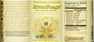 MycoForce label