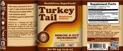 Turkey Tail label