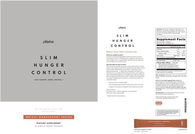 Slim Hunger Control label