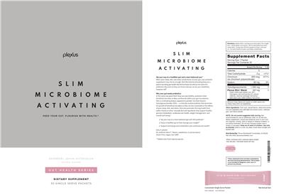 Slim Microbiome Activating label