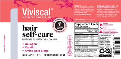 Hair Self-Care label
