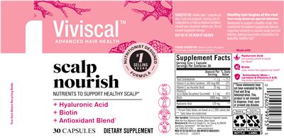 Scalp Nourish label