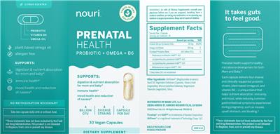 Prenatal Health label