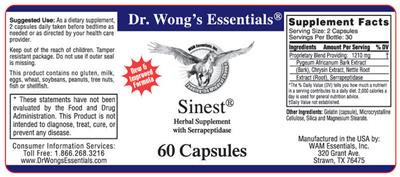 Sinest label