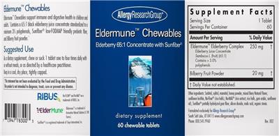 Eldermune Chewables label