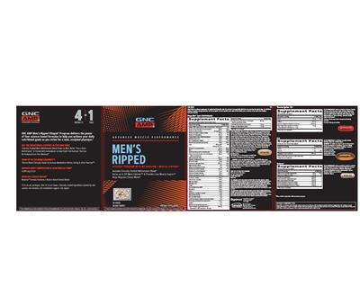 Mega Men Sport Multivitamin label