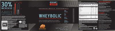 Wheybolic Salted Caramel label