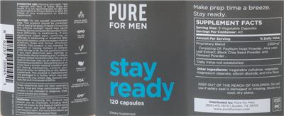 Stay Ready label