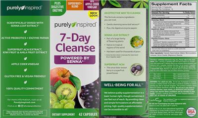 7-Day Cleanse label