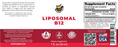 Liposomal B12 label