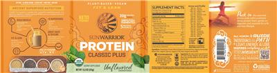 Protein Classic Plus Unflavored label