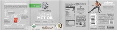 Active MCT Oil Powder Unflavored label