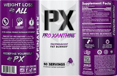 PX Pro Xanthine label