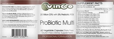 ProBiotic Multi label